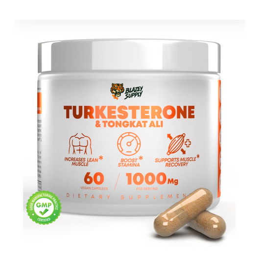 Level Up Turkesterone + Tongkat Ali 1000mg Per Serving